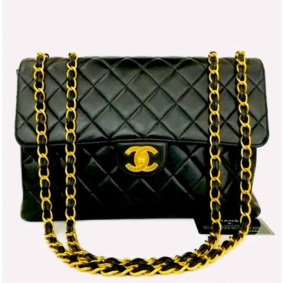 CHANEL Jumbo 30😍24K Hardware  Lambskin Amazing Cond Box CardDuster PRICE FIRM❗️ - Picture 7 of 15